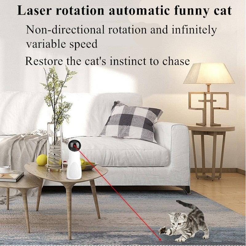 Smart LED Laser Cat Toy
