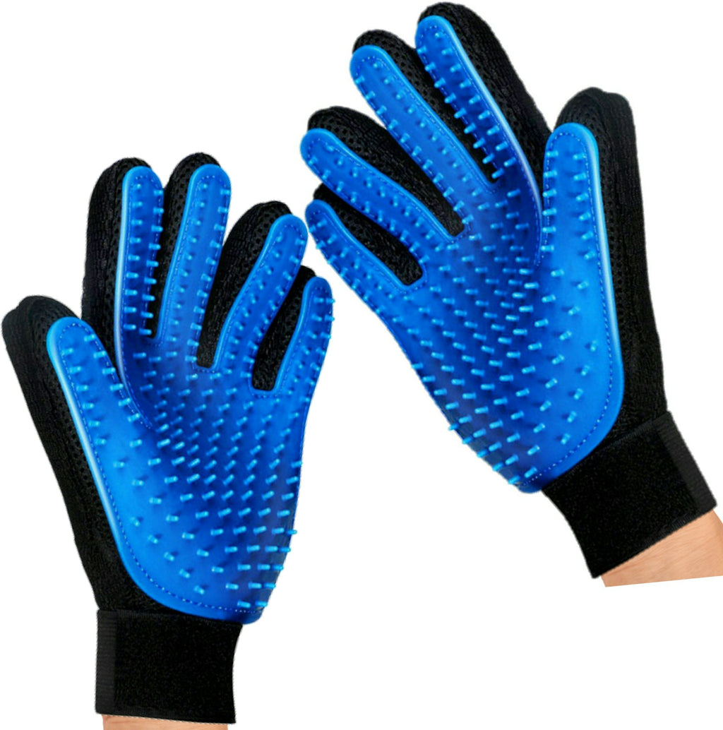 Silicone Pet Grooming Gloves (2 Pack)