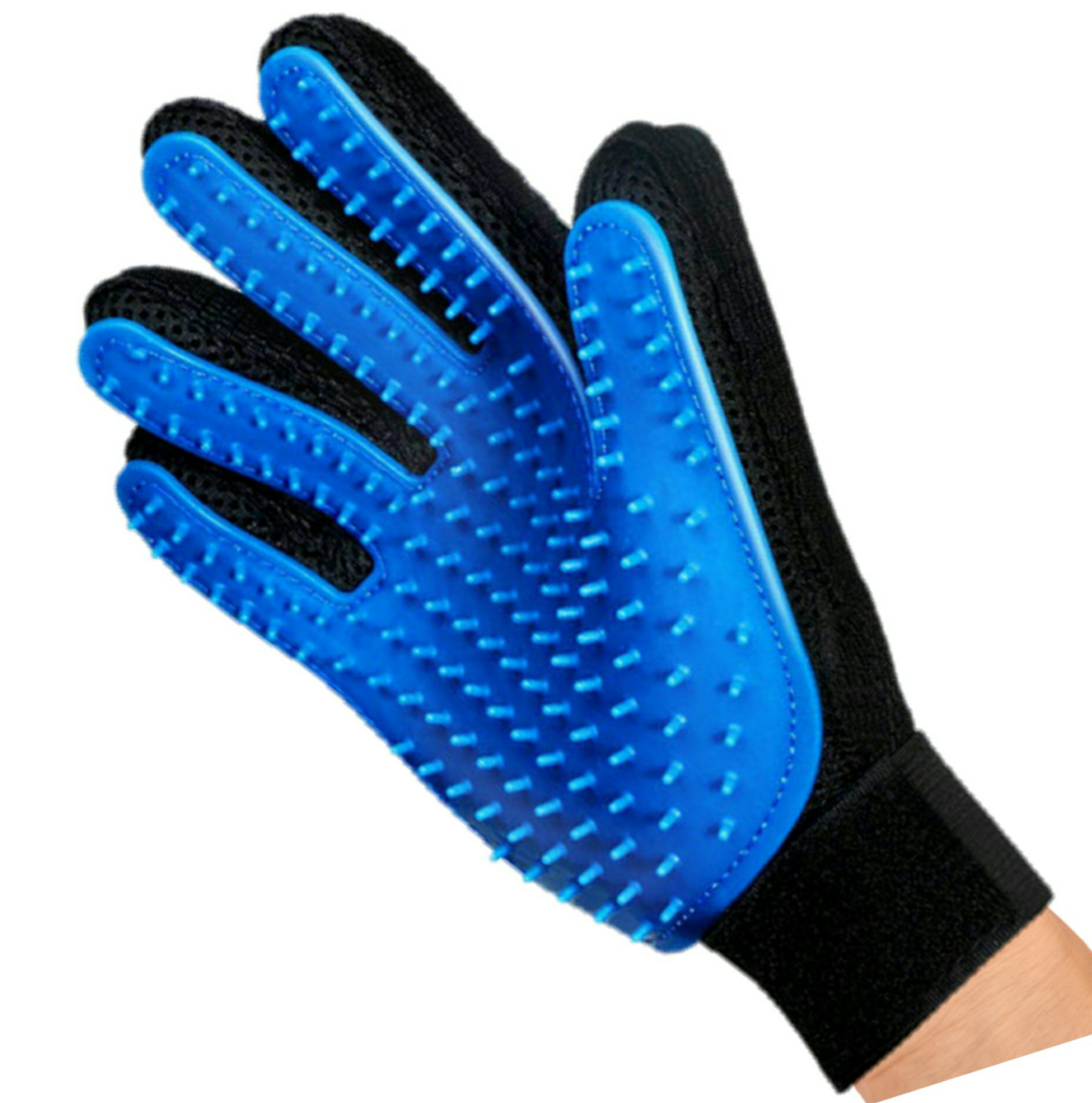Silicone Pet Grooming Gloves (2 Pack)