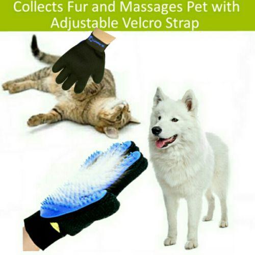 Silicone Pet Grooming Gloves (2 Pack)